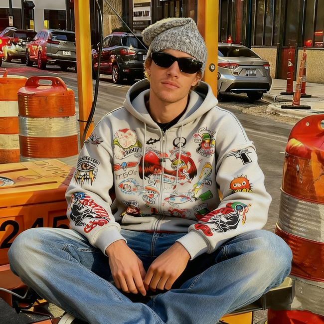 custom printed hoodies