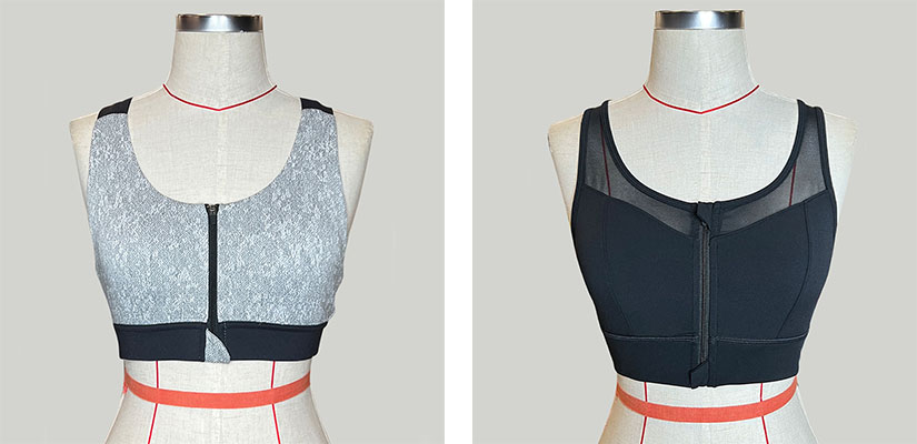 custom logo sports bra