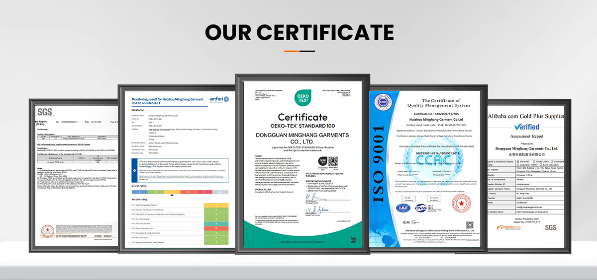 Certified Minghang Manufacturer