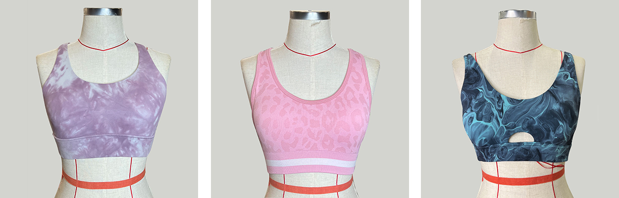 custom printed bra