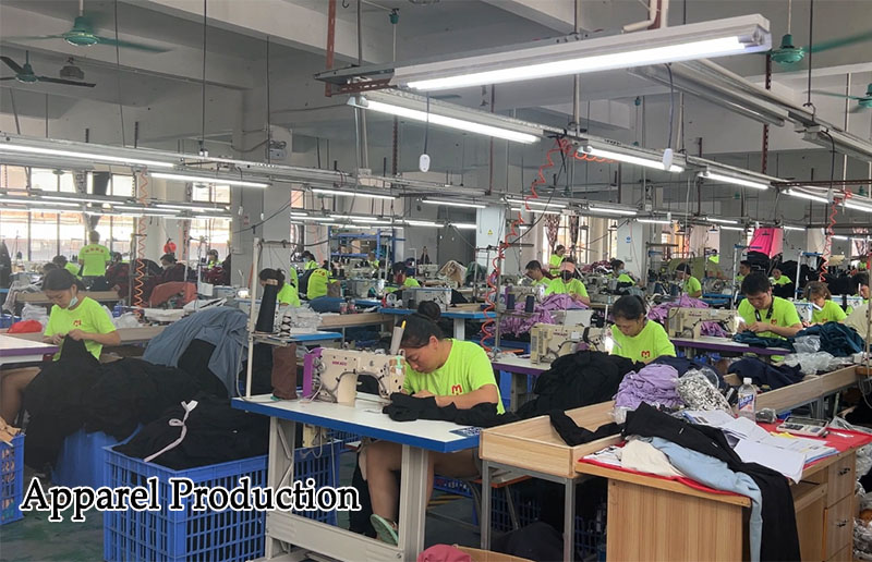 Large Scale Apparel Production Factory