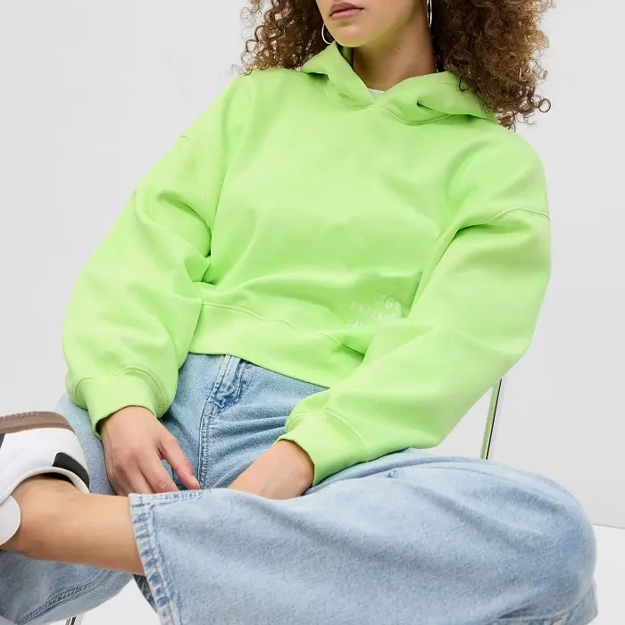 Custom Cropped Hoodie