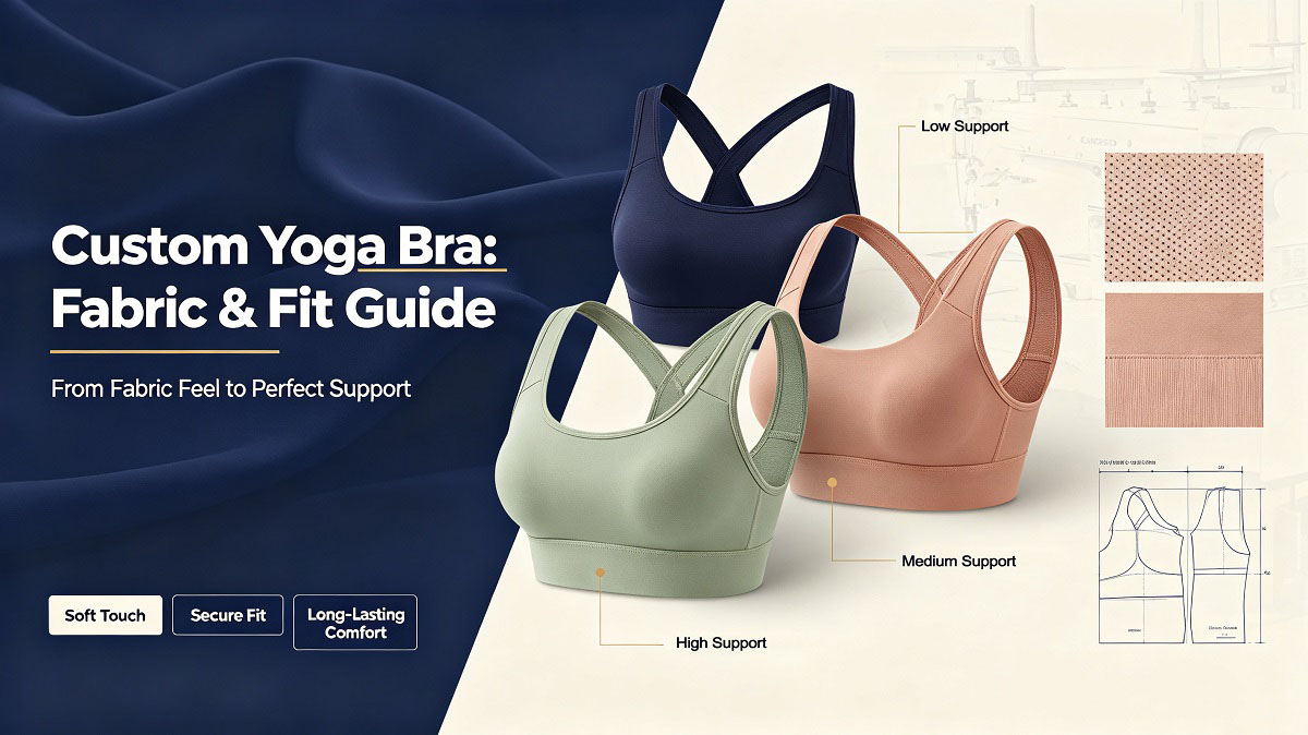 Custom Yoga Bra Fabric & Fit Guide