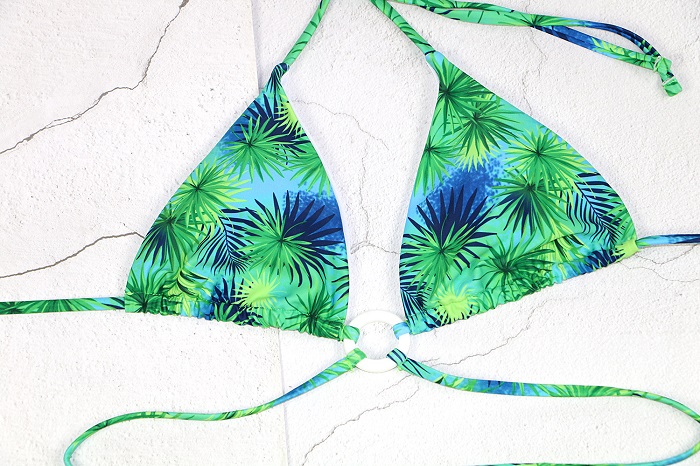 crop top bikini set 