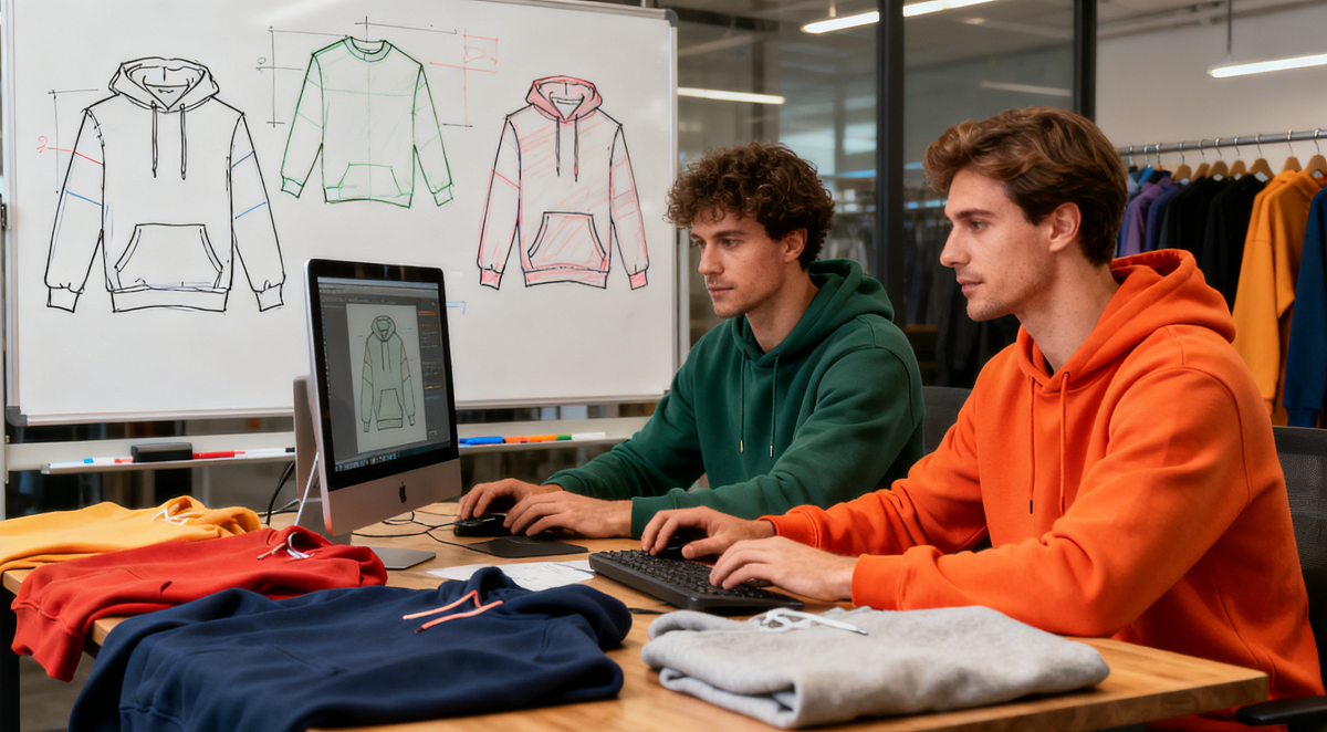 custom hooded sweatshirts