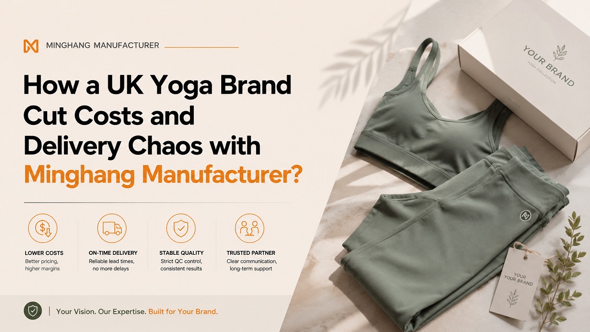 How a UK Yoga Brand Cut Costs and Delivery Chaos with a Minghang Manufacturer?