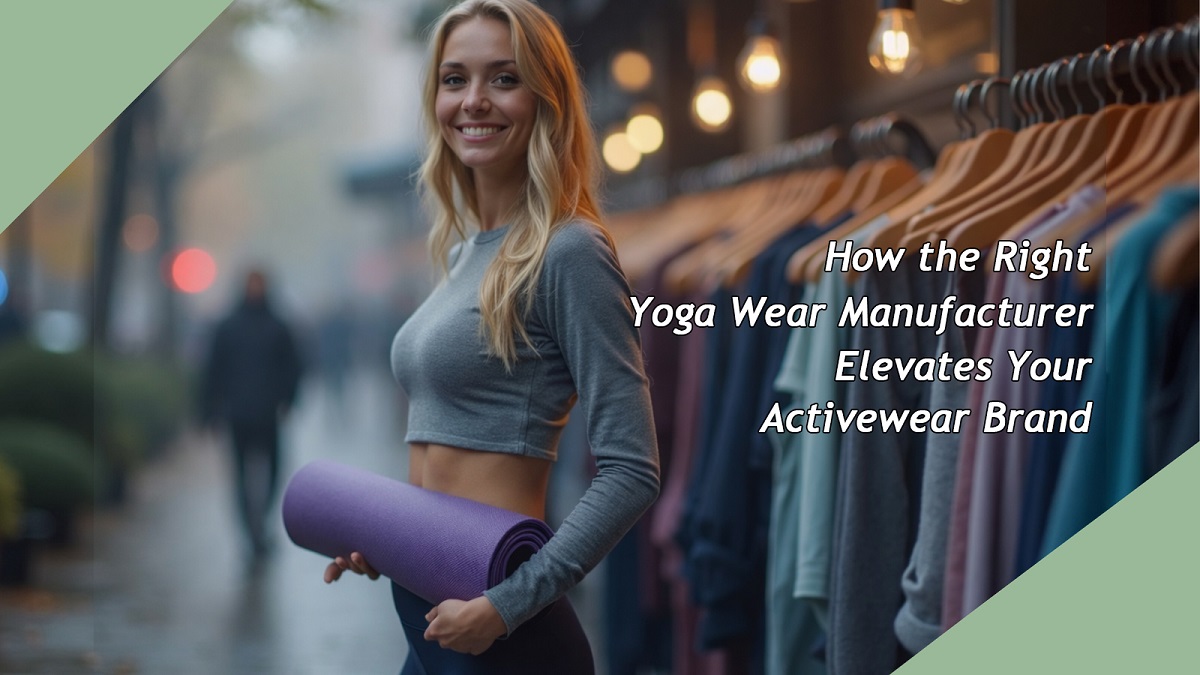 How the Right Yoga Wear Manufacturer Elevates Your Activewear Brand banner image