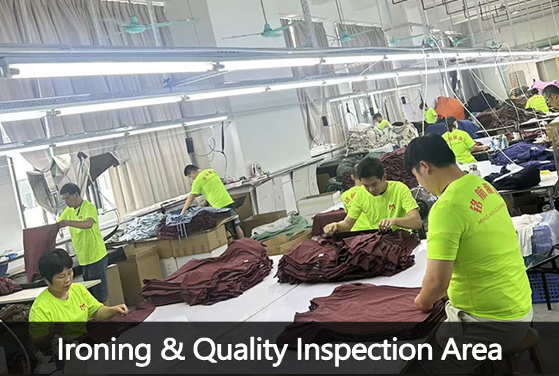 Ironing & Quality Inspection Area