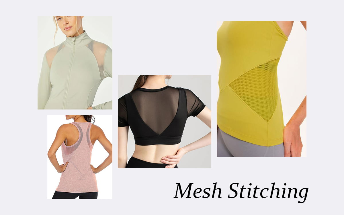 Mesh Stitching Designs