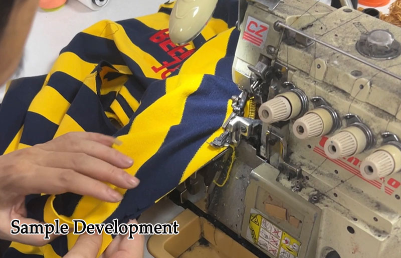 Custom Apparel Sample Development Service