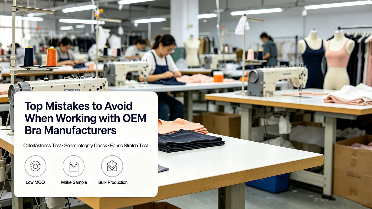 Top Mistakes to Avoid When Working with OEM Bra Manufacturers