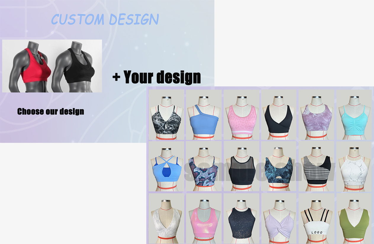 custom yoga bra