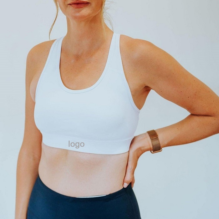 custom size sports bra