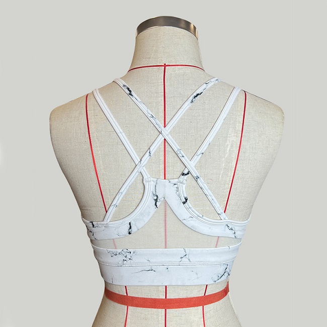 custom printed bra