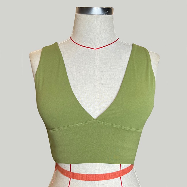 custom gym bra