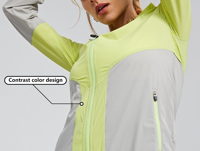 nylon running jacket 