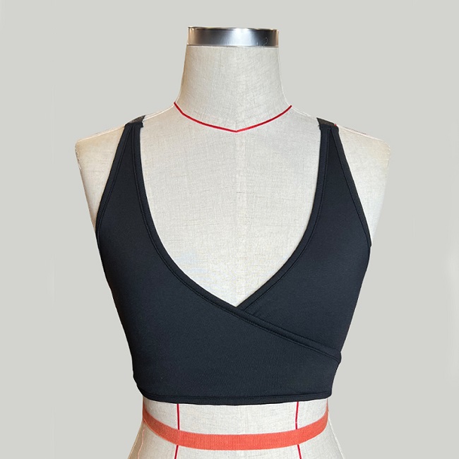 custom made sports bra