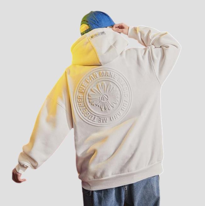 China Custom Logo 3D Embossed Hoodie Manufacturer and
