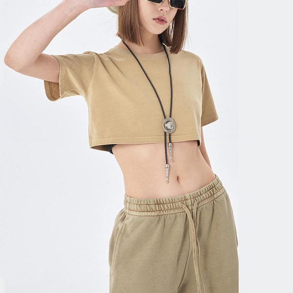 custom t shirt crop tops