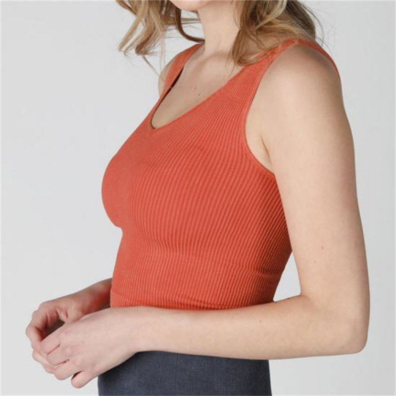 cropped ribbed tank top wholesale