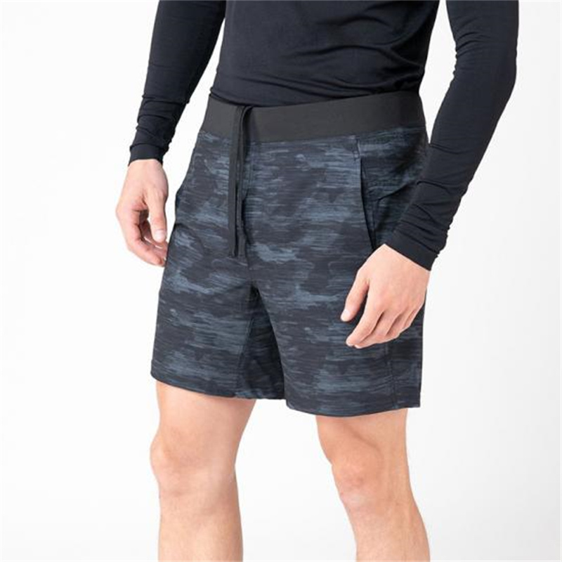 custom camo running shorts