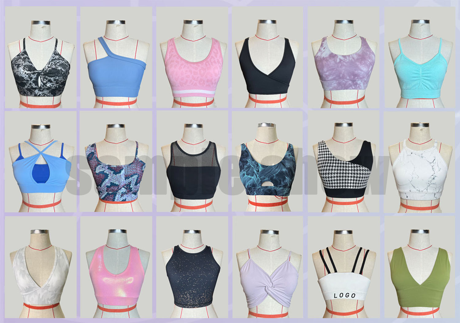 custom made sports bra